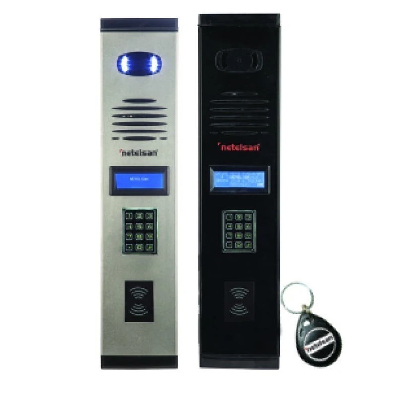 Dokunmatik Kameralı Dijital Tuşlu Kartlı Zil Panelleri